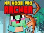 Mr Noob Jogo Qualificado com Arqueiro